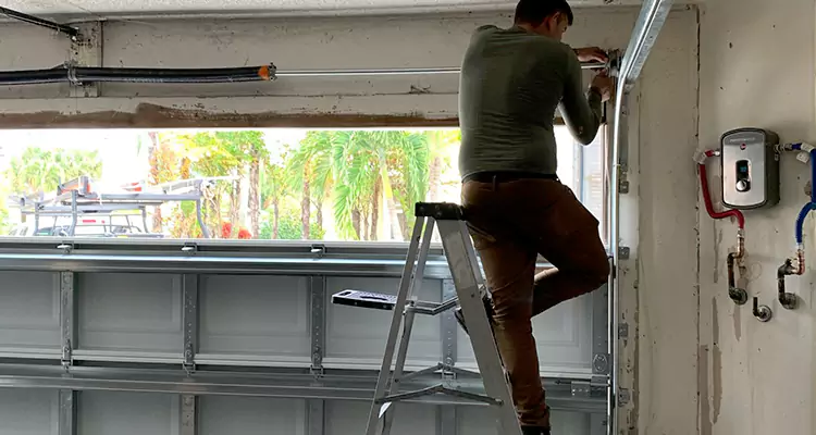 Garage Door Tension Spring Replacement in Port Orange, FL