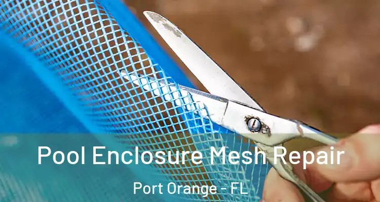  Pool Enclosure Mesh Repair Port Orange - FL